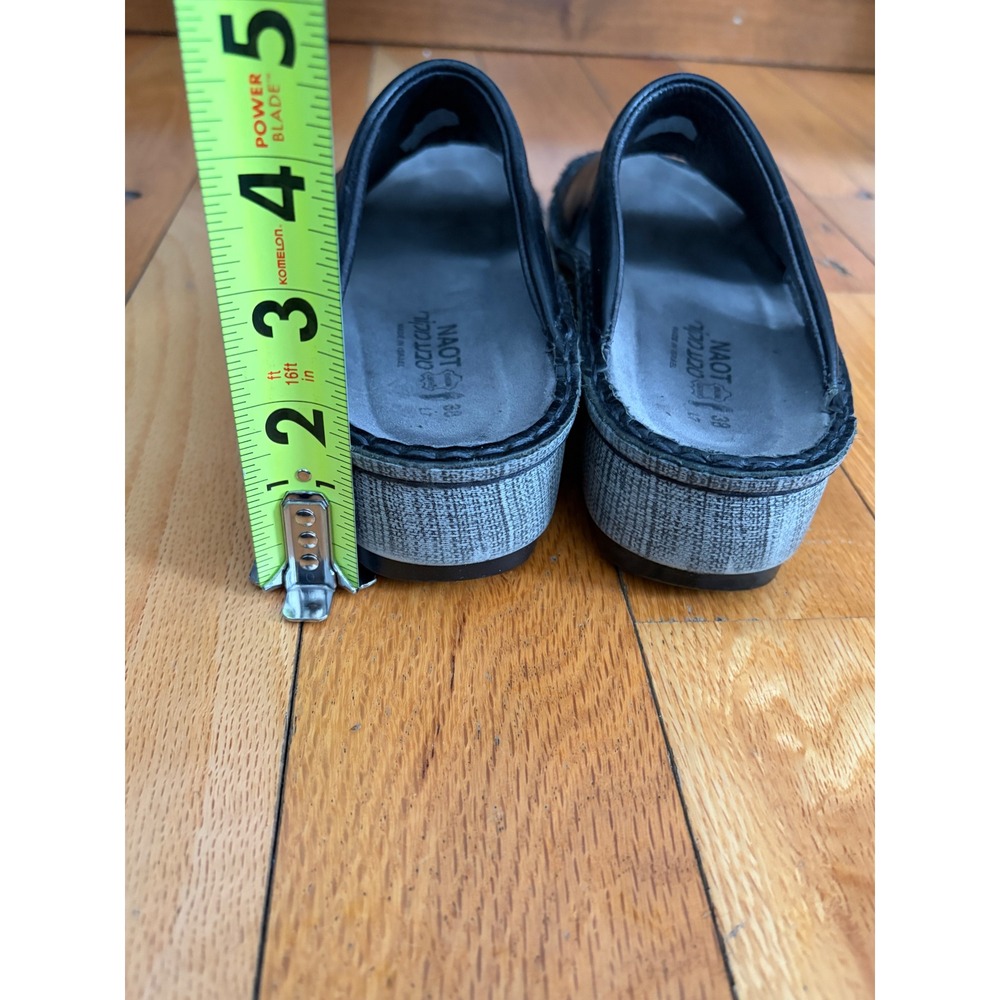 Naot Women's Ardisia leather slide sandals Size 38/US 7 - Picture 7 of 9